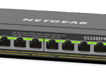 NETGEAR debuts four new Gigabit Ethernet Plus switches