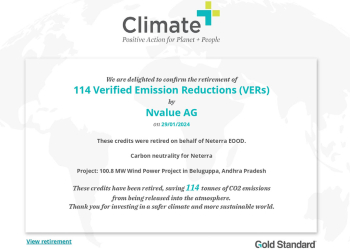 Neterra attains carbon neutral company certification