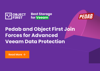 Pedab and Object First join forces for advanced Veeam data protection