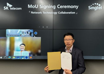 SK Telecom and Singtel to develop telco technology