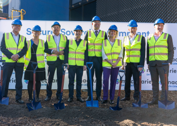 Cyber Security Minister breaks ground at Macquarie facility