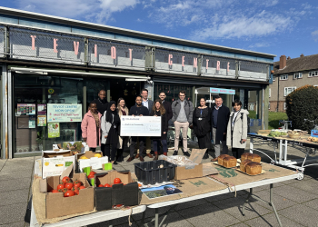 Telehouse turns recycled metal into charity donations