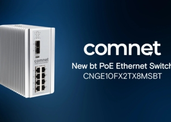 Comnet releases 720W industrial PoE switch