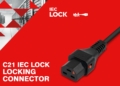 Scolmore introduces IEC Lock C21 Locking Connector