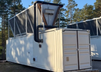 Portable data centre to heat Scandinavian towns