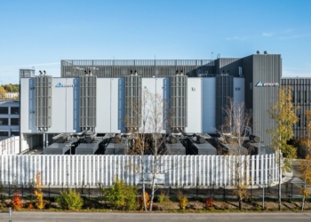 atNorth data centre heat reuse powers Finnish store