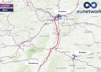 euNetworks launches Frankfurt–Strasbourg fibre route