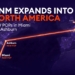 GNM expands network presence into North America