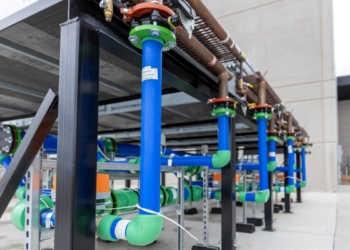 aquatherm blue powers cooling at Novva’s data centre