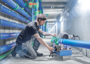 Reliable liquid cooling infrastructure with aquatherm piping